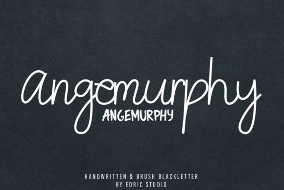 Angemurphy: A Font That Breathes Life Into Your Craft