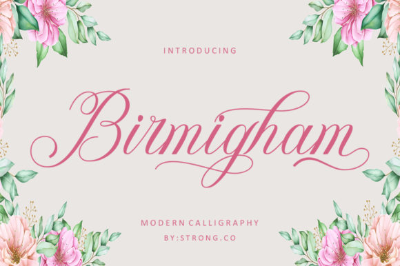 Birmigham: A Font That Elevates Branding for Real Businesses