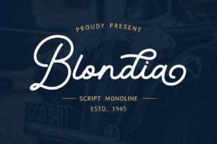 Blondia: A Script Font for Campaigns That Speak with Style