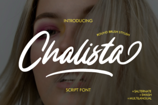 Chalista: A Timeless Script Font for Crafters and Designers