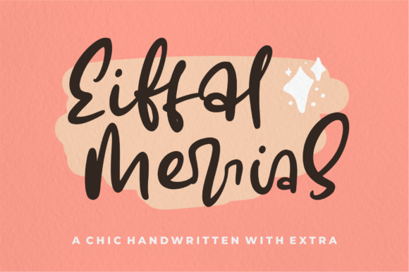 Eiffal Merrias: A Handwritten Font for Editorial Elegance