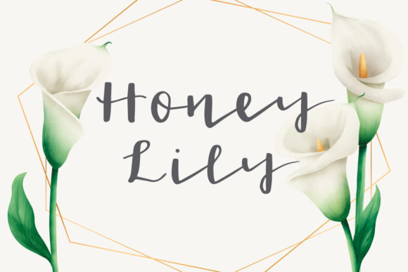 Honey Lily: A Handwritten Font That Feels Like a Warm Welcome