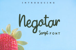 Negotar: A Script Font with Playful Elegance