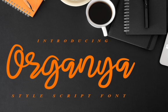 Organya: A Friendly Font for Small Business Branding