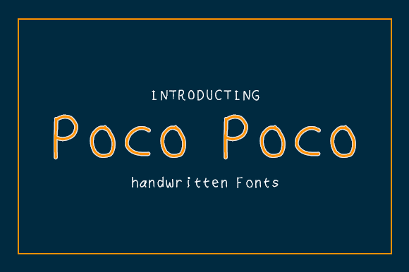 Poco Poco: A Font That Brings Playfulness to Every Project