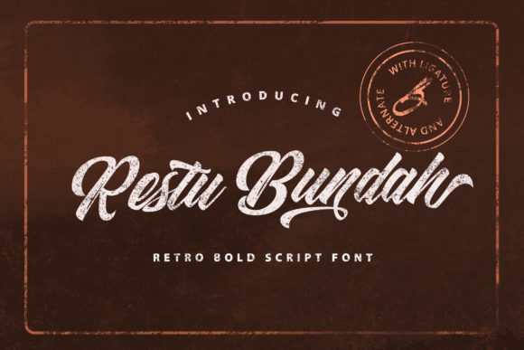 Restu Bundah: The Font That Elevates Your Campaigns