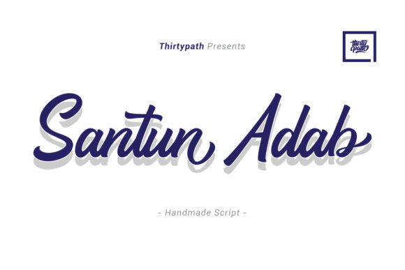 Santun Adab: A Timeless Script Font for Crafters and Designers