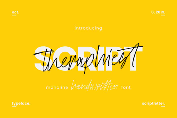 Theraphiest: A Font That Elevates Branding with Elegance and Versatility
