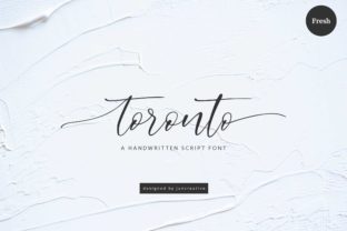 Toronto: A Script Font for Modern Web Design